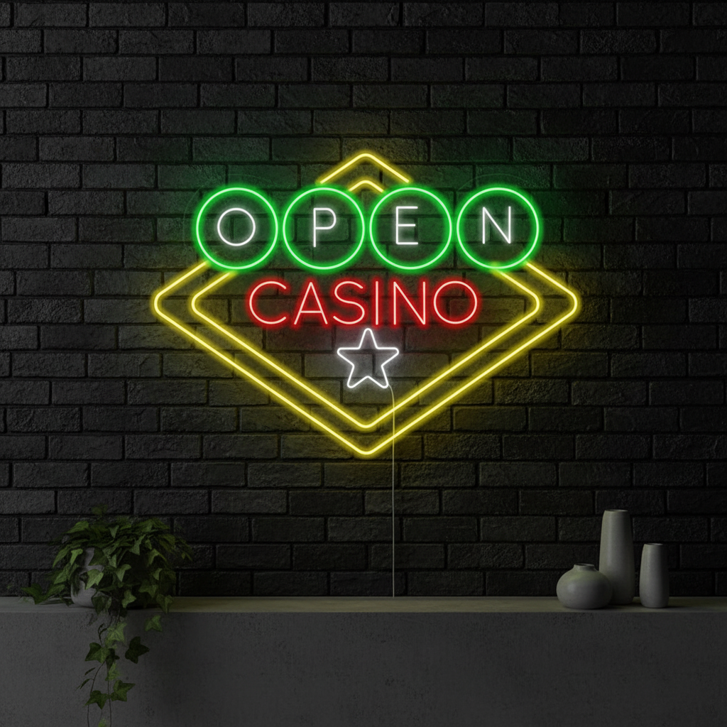 Open Led Neon Sign Shop Decor Sign