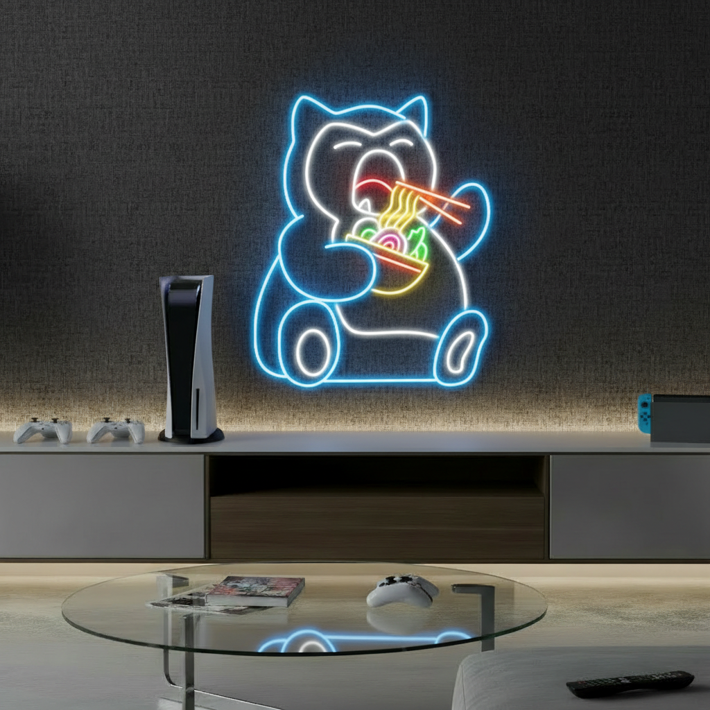Anime Led Neon Sign Personalized Gifts Gaming Room Decor Sign