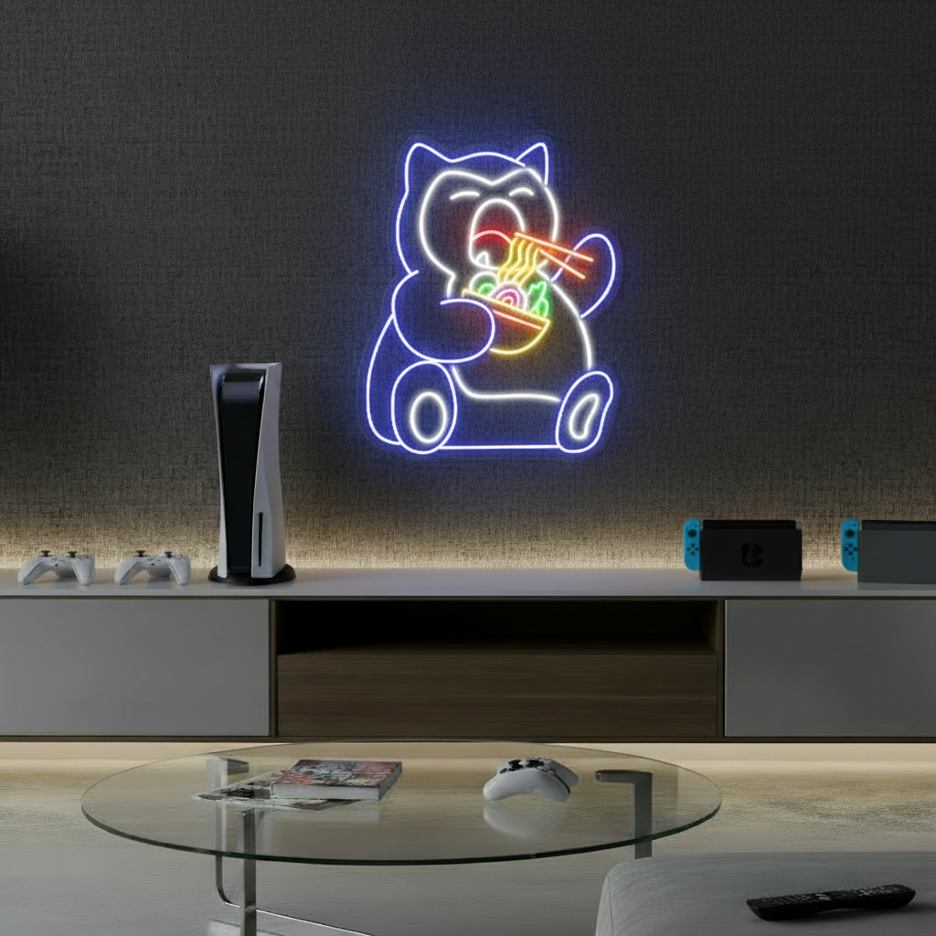 Anime Led Neon Sign Personalized Gifts Gaming Room Decor Sign