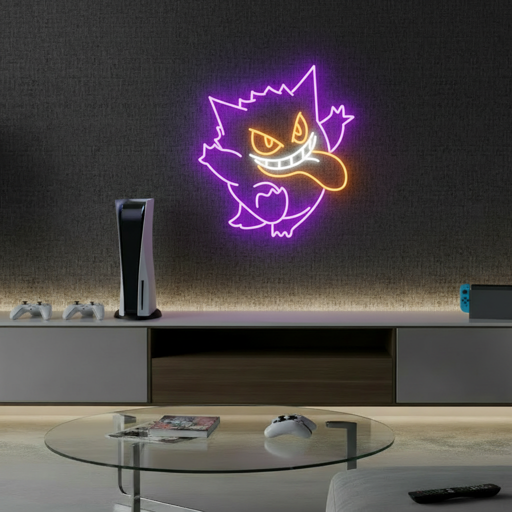 Cartoon Neon Sign Gaming Neon Sign