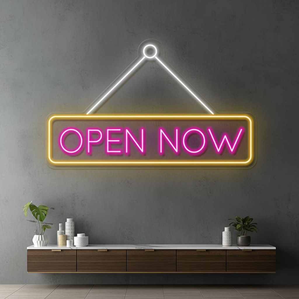 Open Now Led Neon Sign Shop Decor Sign