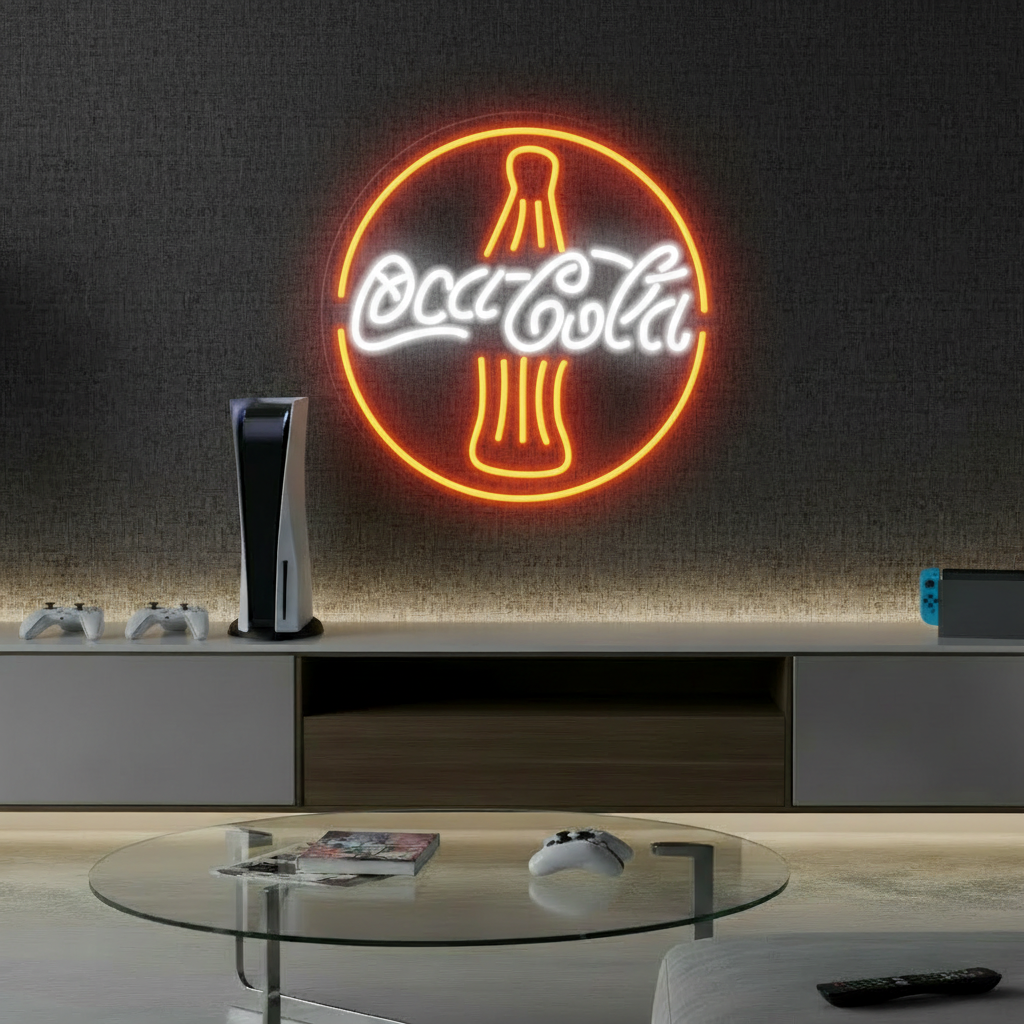 Coca Cola  Bottle Led Neon Sign for Wall Decor