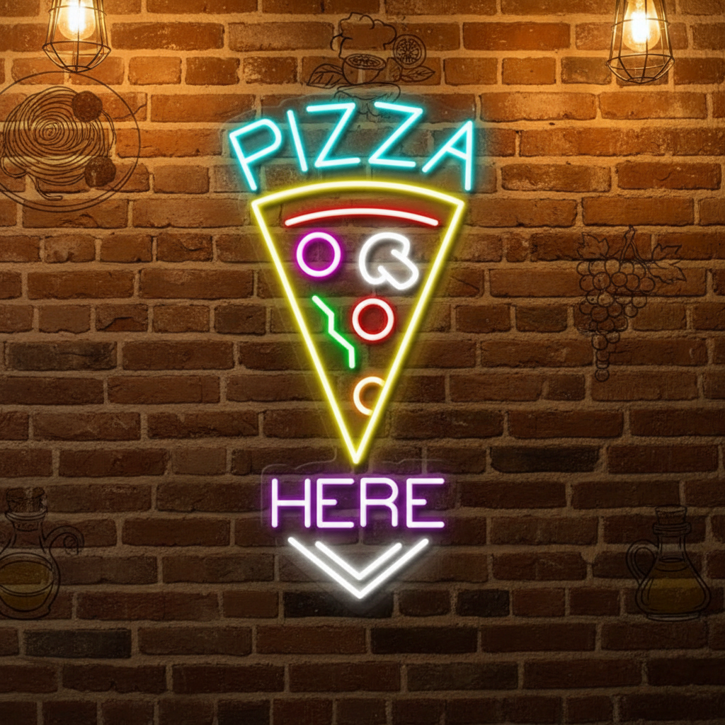 Pizza Led Neon Sign Sop Decor Neon Sign
