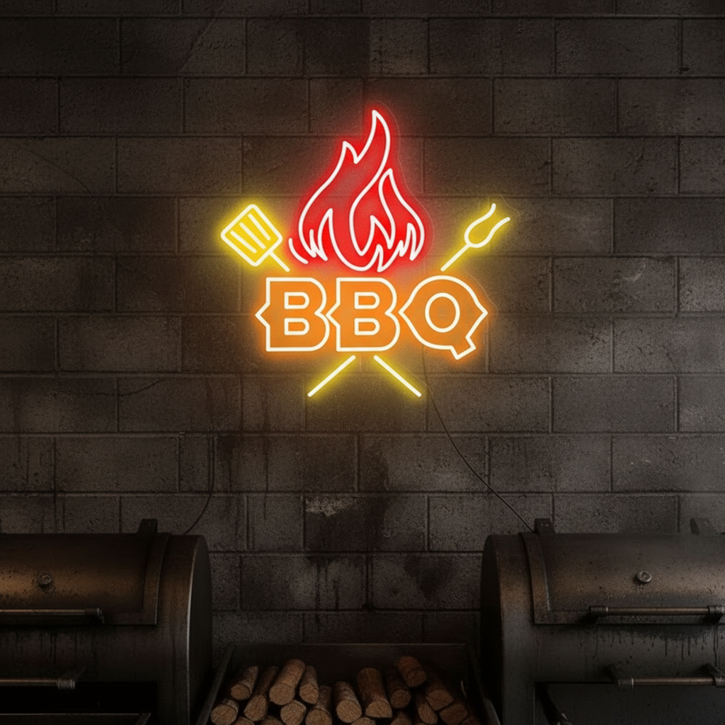 BBQ Neon Signs Led Neon Sign Party Decor Neon Sign