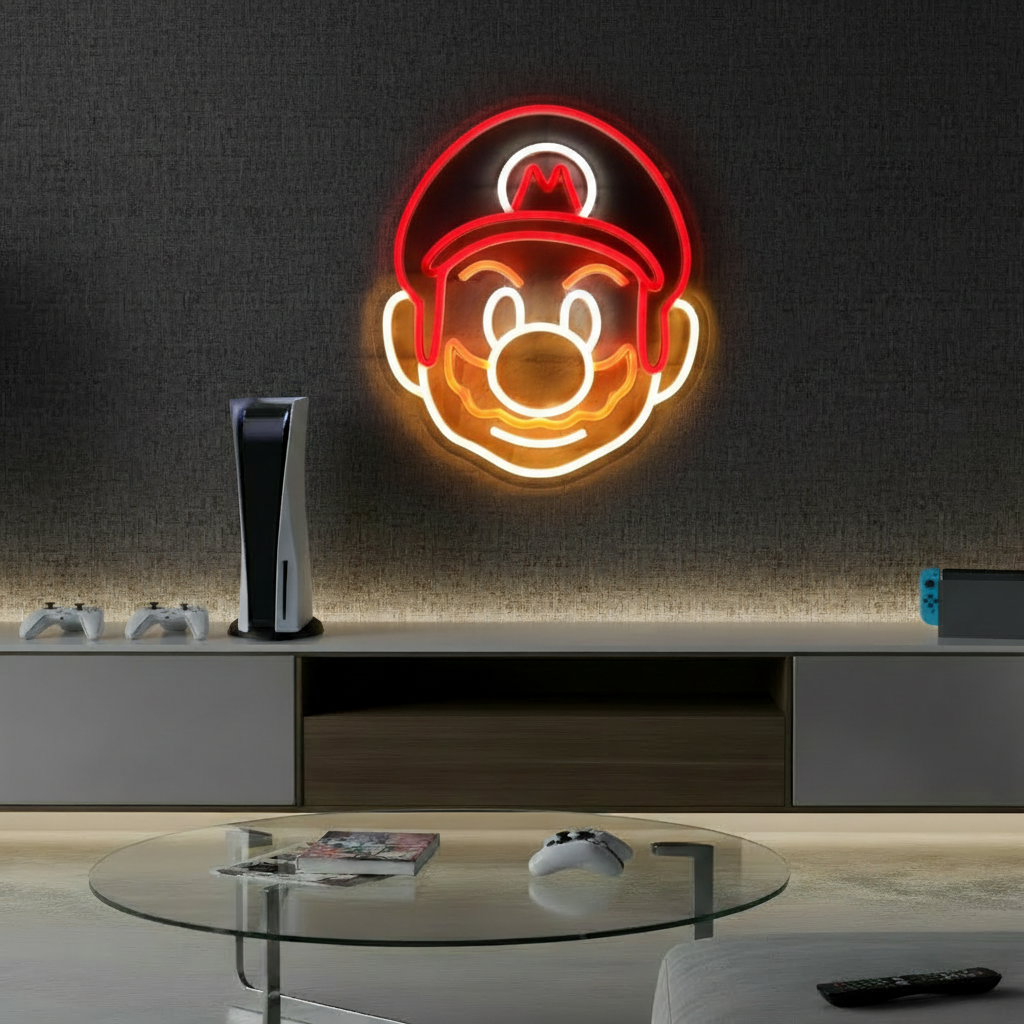 Cartoon Led Neon Sign Kids Room Decor Sign