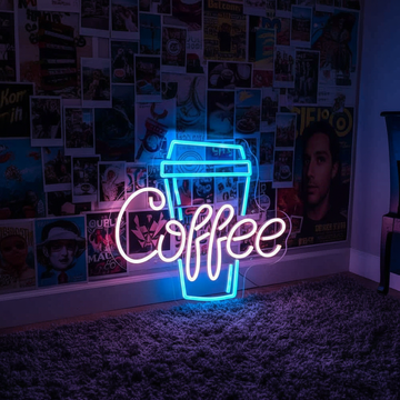 Coffee Led Neon Sign for Cafe Shop Decor