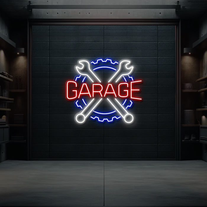 Garage Led Neon Sign for Man Cave Decor Space Decor Light