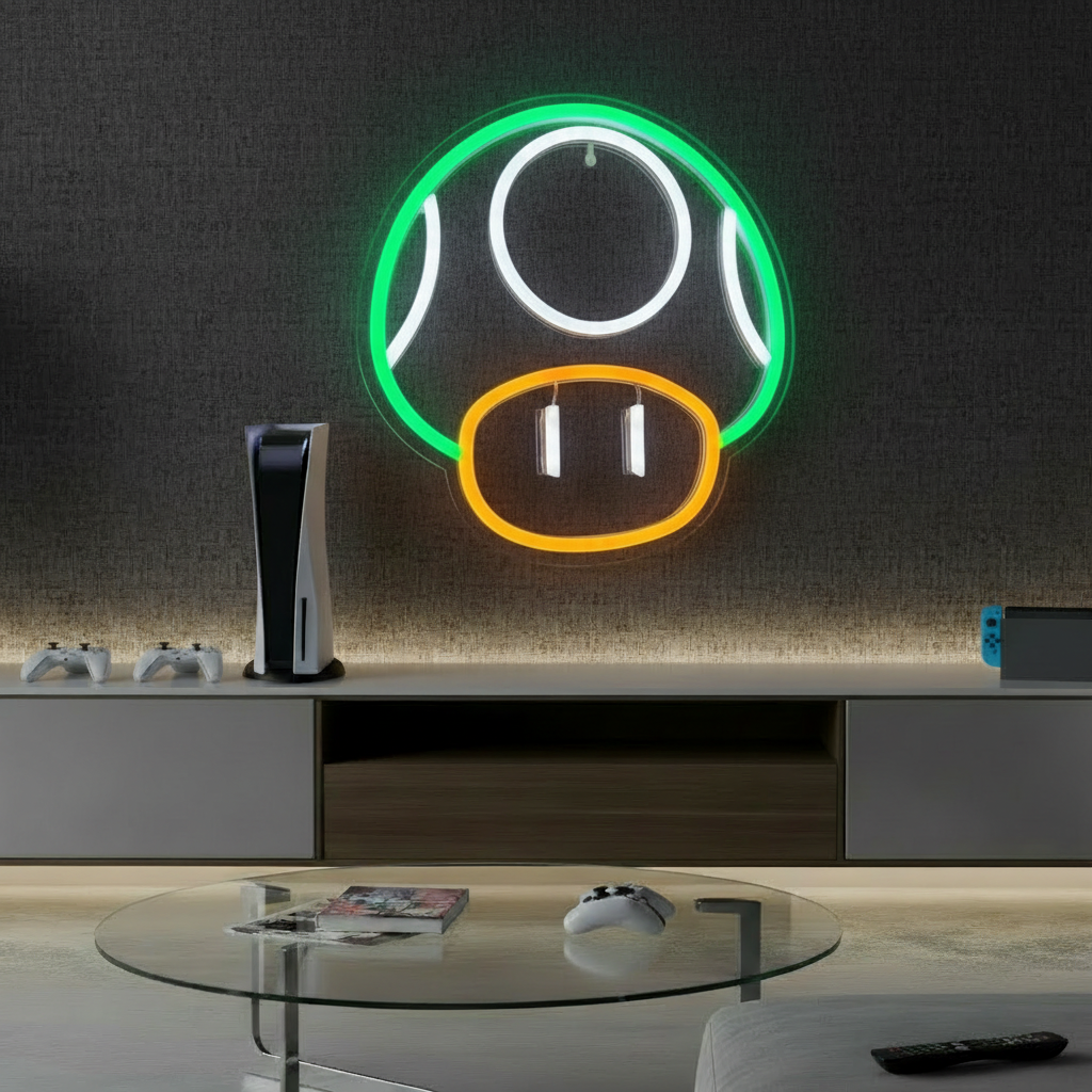 Heliwey Game LED Neon Light Sign Game Room Decor Sign