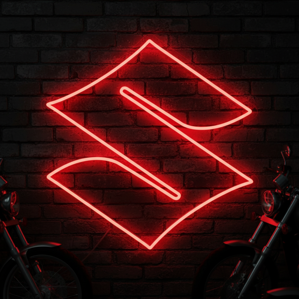 Car Logo Led Neon Sign Motorcycle Wall Light for Home