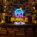 Bubble Milk Tea Neon Signs