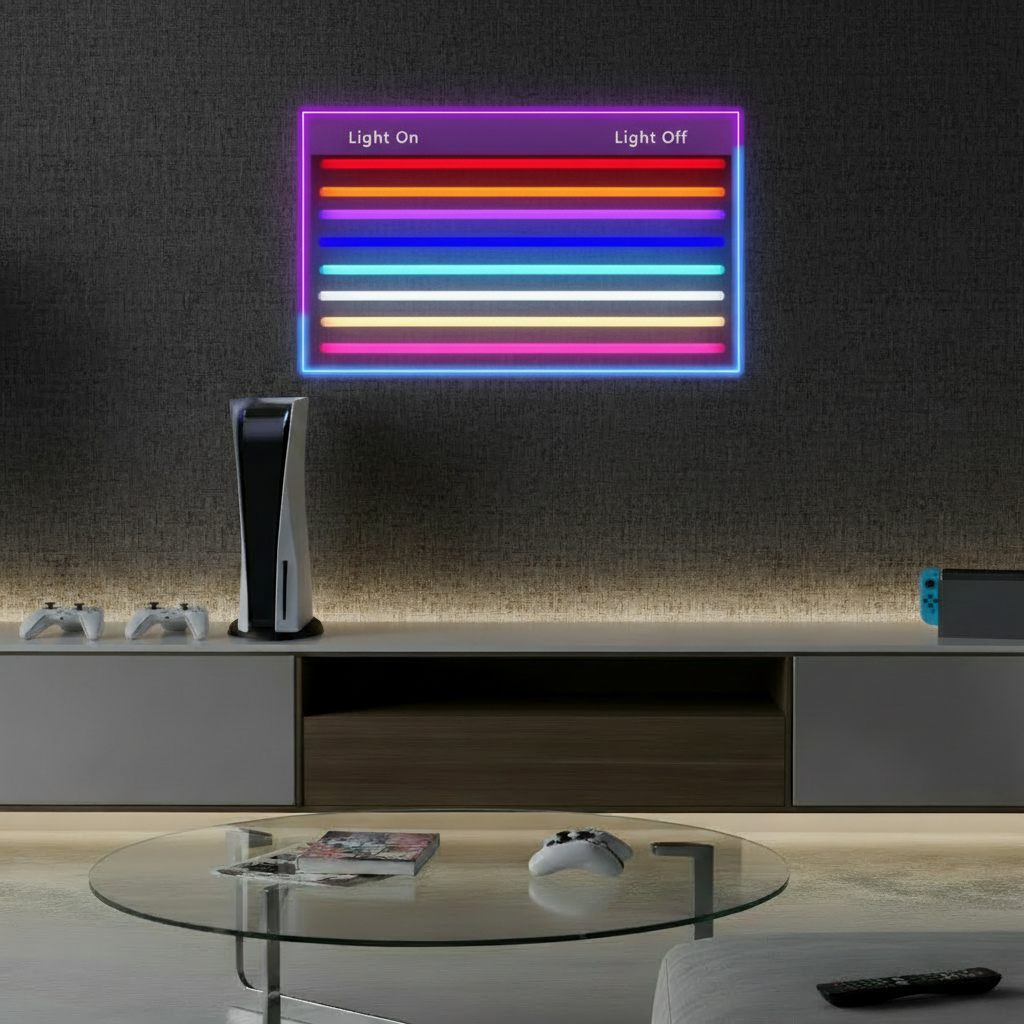 Congrats Neon Sign for Party Celebration