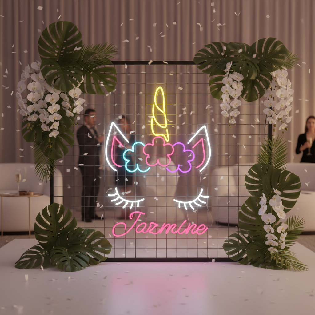 Personalized Cool Unicorn Led Sign Unique Gift