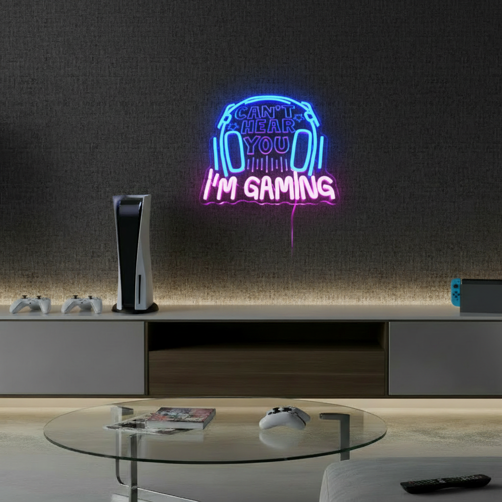 Game Controller Neon Sign Led Neon Sign for Wall Decor