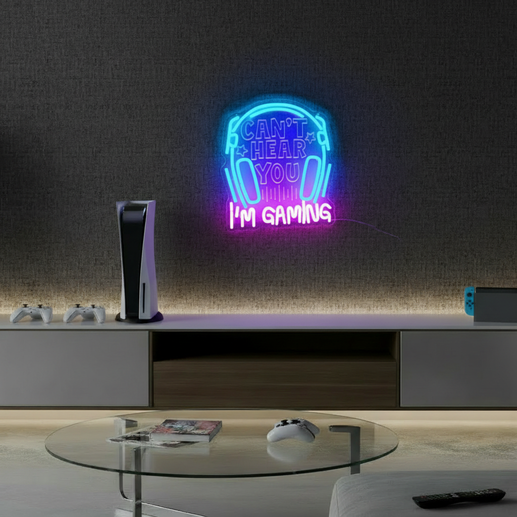 Game Controller Neon Sign Led Neon Sign for Wall Decor