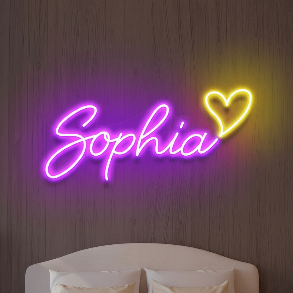 Custom Name Led Neon Sign Wedding Neon Sign Gift
