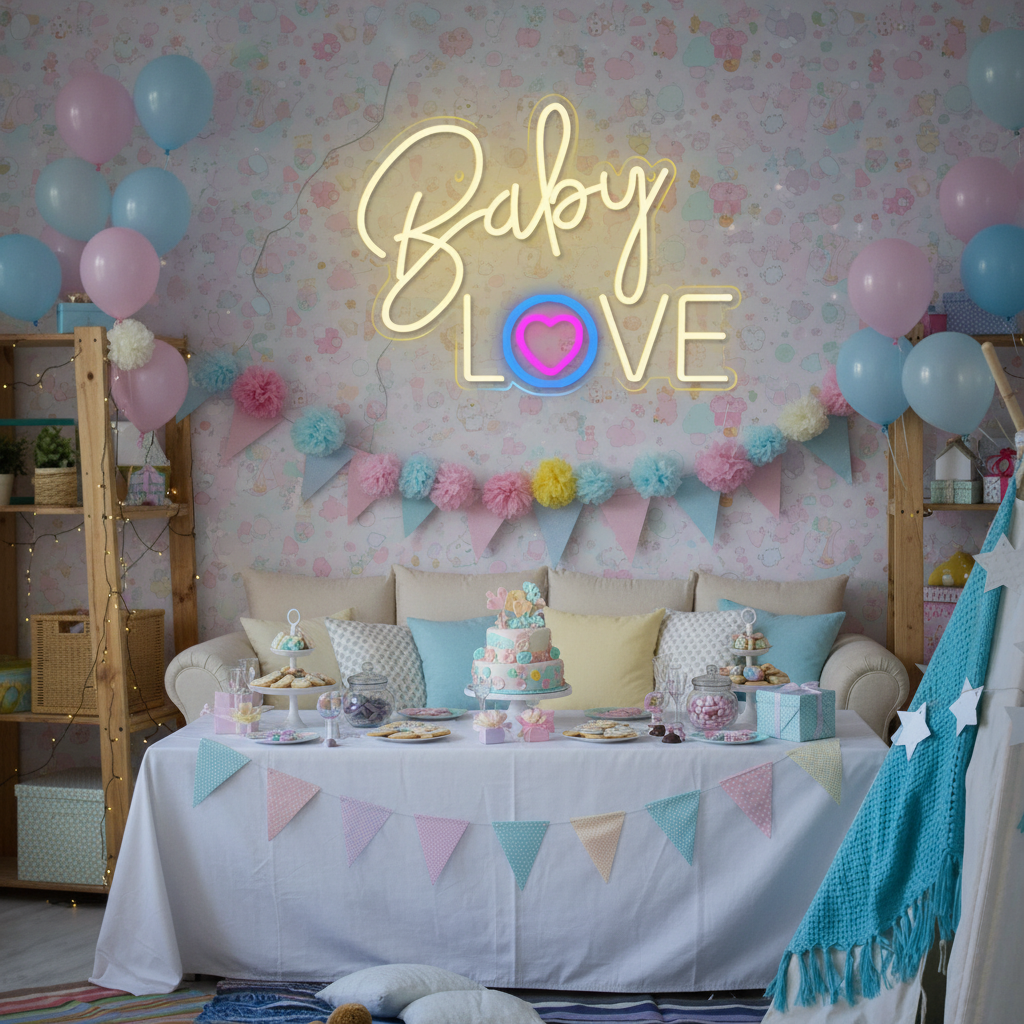 Baby Love Neon Sign