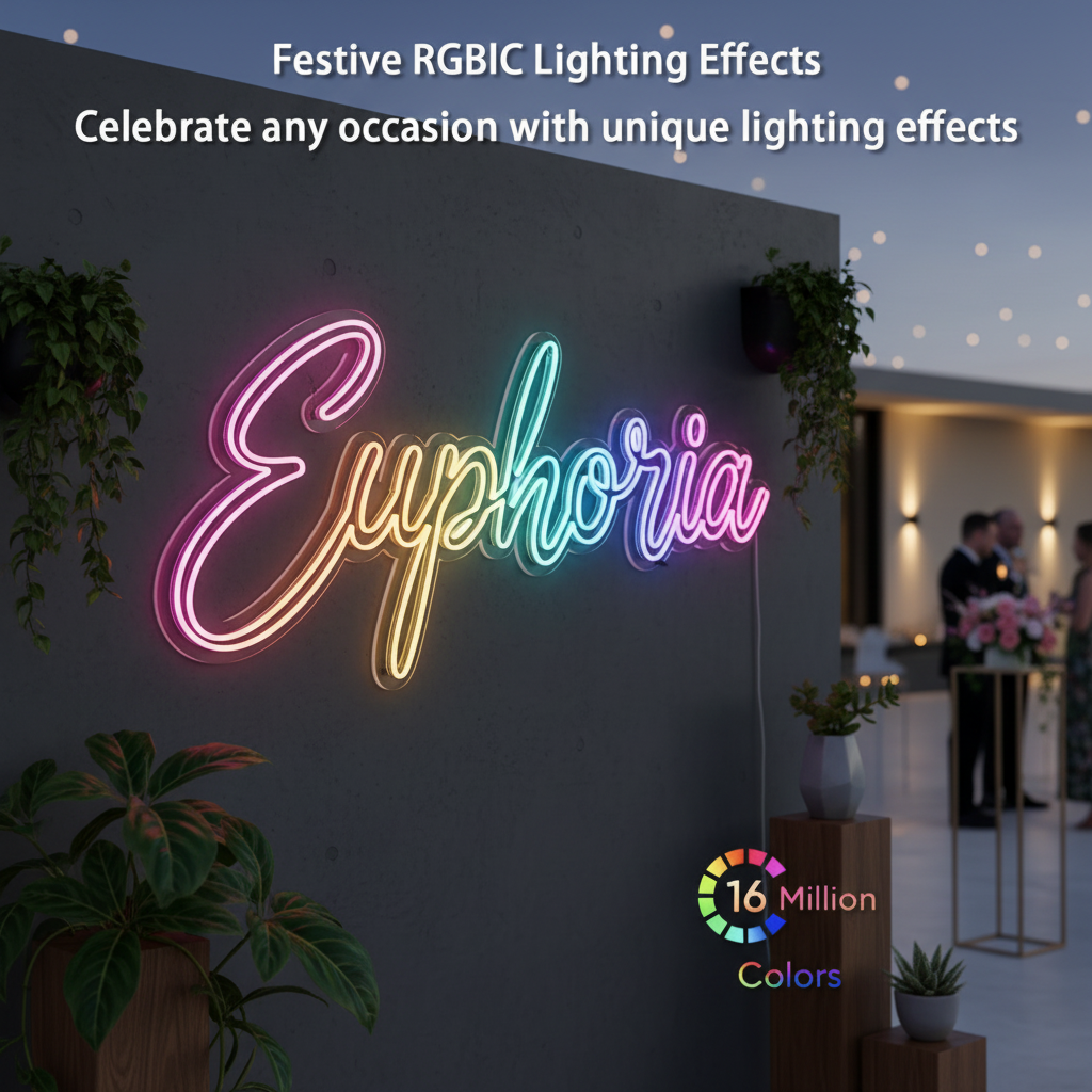 Permanent Smart RGB Outdoor Lights for Halloween  Christmas Decoration