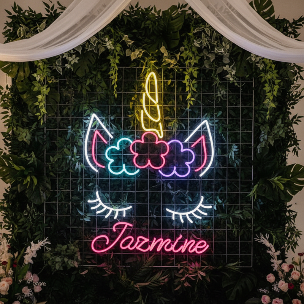 Personalized Cool Unicorn Led Sign Unique Gift