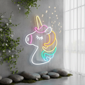 Unicorn Led Neon Sign Home Decor Kids Gift